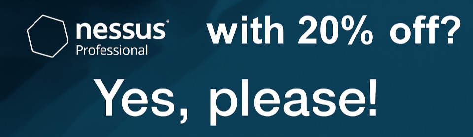 Tenable Nessus Professional Promo